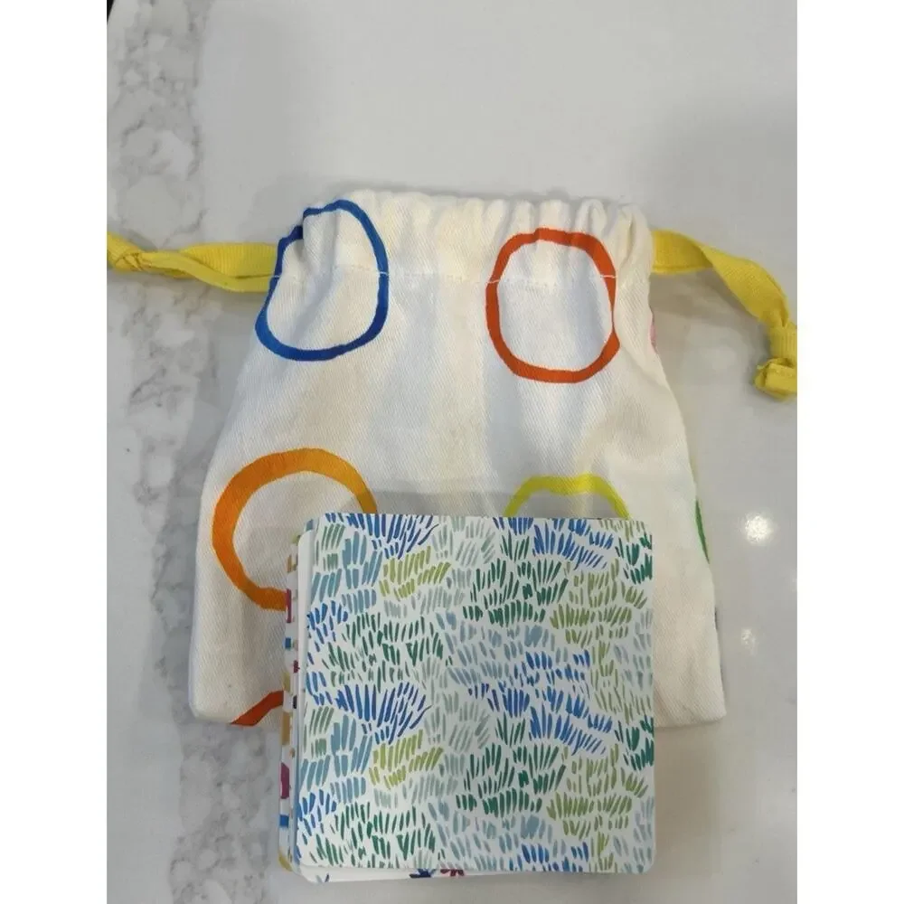 Lovevery Educational Routine Flashcards w/Drawstring Bag Helper Play Kit EUC